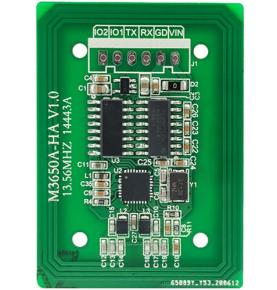 Modul čítačky kariet IC RFID vysokofrekvenčné bezkontaktné čítanie a zápis indukčný sériový port RS232 TTL