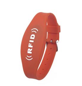 rfid silikónový náramok ID IC dvojfrekvenčný kompozitný náramok karta NFC fitness vodeodolný náramok náramok z vodného parku