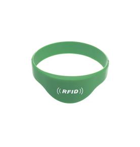 RFID silikónový polkruhový náramok