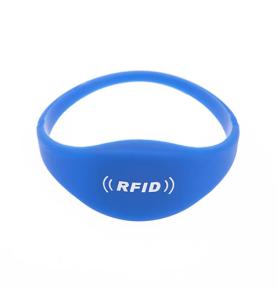 RFID silikónový sploštený náramok