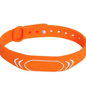 RFID silikónový dvojfarebný inteligentný náramok