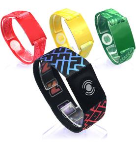 Módny tkaný RFID náramok NFC elastický náramok športová akcia Vianočný elastický náramok