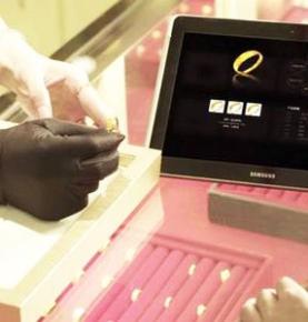 Riešenie správy šperkov RFID