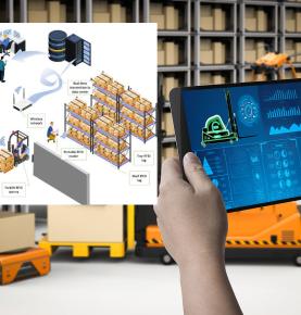 Riešenie systému riadenia skladovej logistiky RFID