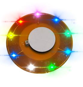 NFC pasívny čip vyžarujúci svetlo indukčná karta vyžarujúca svetlo viacfarebné voliteľné inteligentné svetlo s holým čipom LED