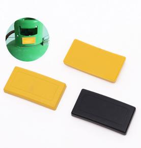 Elektronický štítok na plynový valec RFID s plastovým plášťom z ABS na dlhé vzdialenosti UHF s ultravysokofrekvenčným čipom, antikovovým štítkom, riadenie valca
