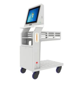 Vozík na kontrolu inventára knižnice RFID