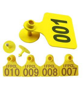 RFID vybavenie pre zvieratá RFID zvieracie ušné štítky
