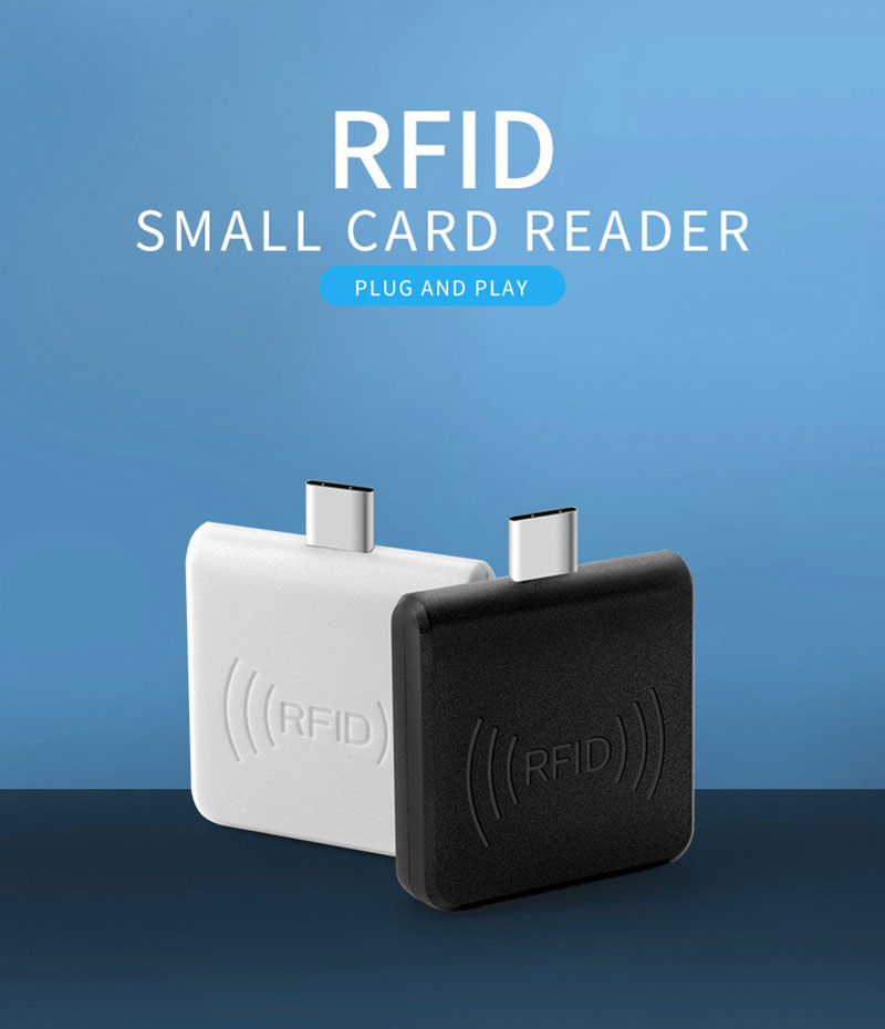 Frekvencia 13,56 MHz čítačky RFID pre telefóny s Androidom