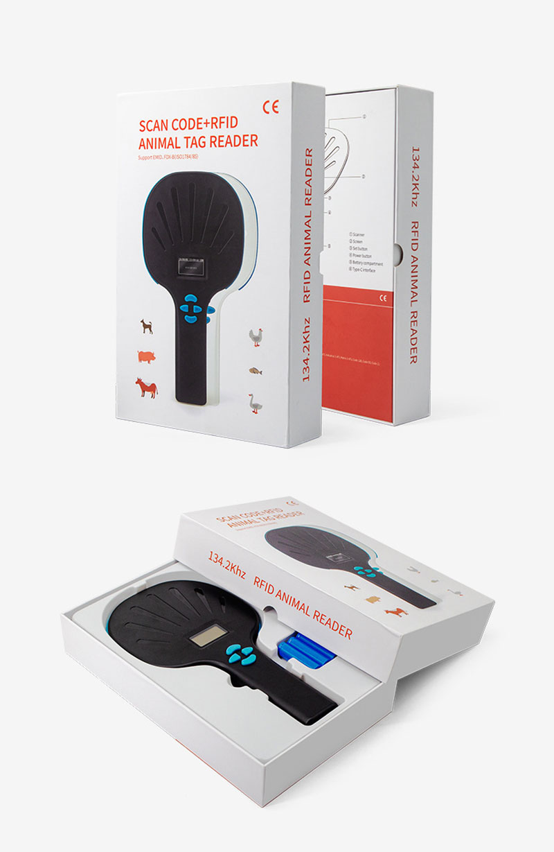 Viacfunkčná ručná čítačka značiek RFID 9