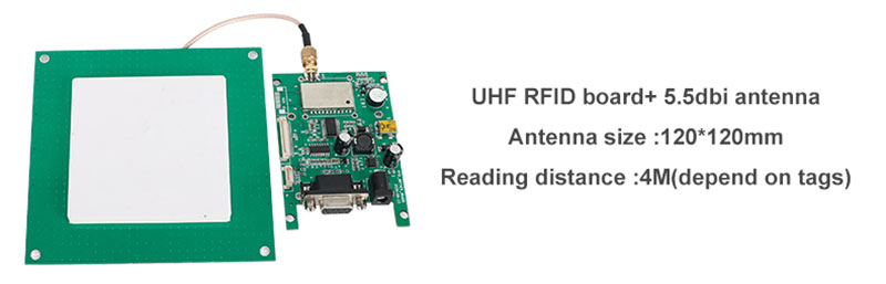 Jednokanálový RFID čítací modul UHF rádiová frekvencia identifikačný mobilný telefón počítač vstavaný modul čítačky kariet UHF8