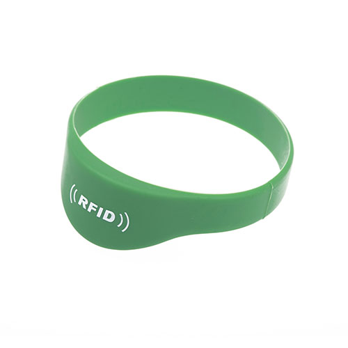 RFID silikónový polkruhový náramok
