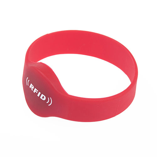 RFID silikónový okrúhly náramok na špičke 5