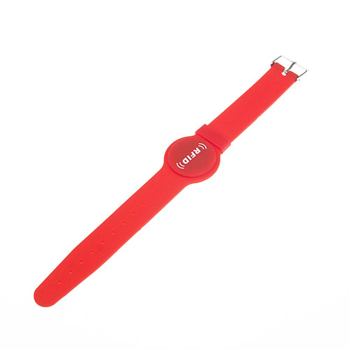 RFID silikónový okrúhly náramok na hodinky so sponou 3