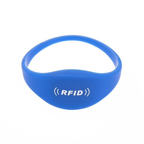 RFID silikónový sploštený náramok 3