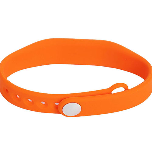 RFID silikónový dvojfarebný inteligentný náramok 4