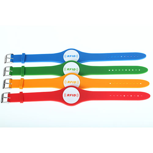 Prispôsobený náramok RFID z mäkkej gumy z PVC 3