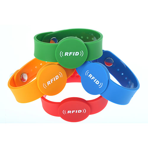 Prispôsobený PVC náramok RFID náramok OEM 2