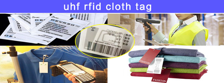 UHF RFID štítok proti krádeži RFID štítok oblečenia pre správu odevov