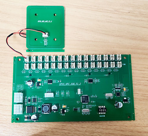 Čítačka RFID vysokofrekvenčnej identifikácie inteligentnej skrinky modul IC karta NFC čítačka kariet obvod základná doska 4