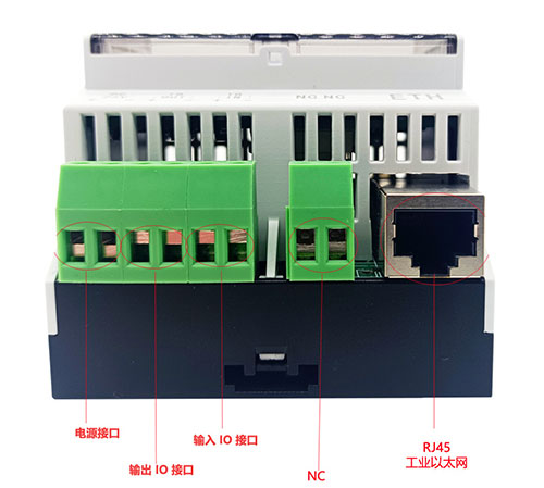 Štvorkanálová vysokofrekvenčná čítačka Modbus TCP priemyselná čítačka RFID precízny nástroj automatická čítačka kariet výrobnej linky 6