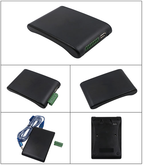 Sériový port Wigand komunikácia 2dBi stolná UHF čítačka RFID tagov UHF čítačka