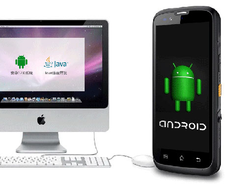 Oblečenie alebo súbor terminálu IoT systému Android riadenie krátkeho dosahu UHF RFID ručné PDA 6