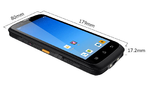Oblečenie alebo súbor terminálu IoT systému Android riadenie krátkeho dosahu UHF RFID ručné PDA 7