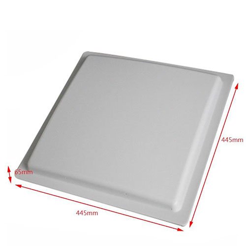 Bezdrôtový kruhový rádiový rádiový RFID UHF Frekvenčné čítanie Správa dlhodobého majetku 12DBI Gain Panel Antenna Warehouse Management systém proti krádeži