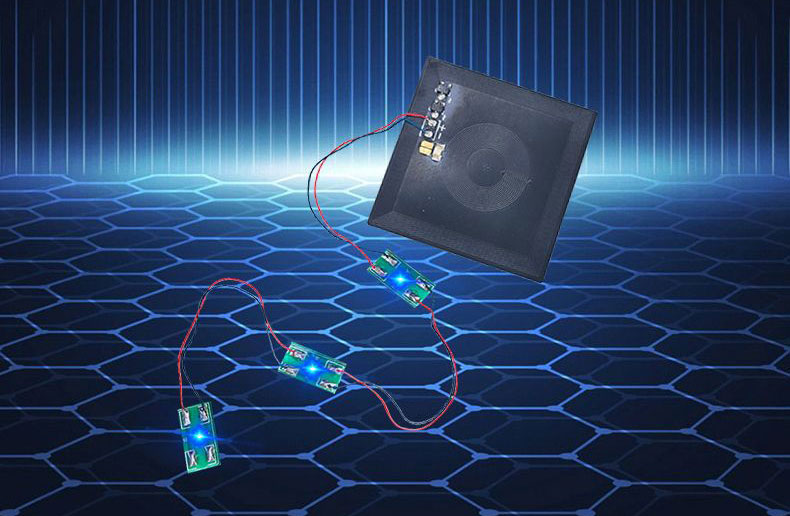 Indukčné svetlo NFC- emitujúci čip pasívny svetelný štítok jasný čipová karta rádiofrekvenčný štítok s viacerými svetlami 13,56 MHz 2