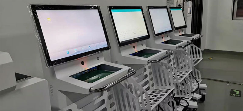 Archív knižnice s inteligentným inventárom v automobile s inteligentným vozíkom s inteligentným inventárom rfid polica na knihy 7