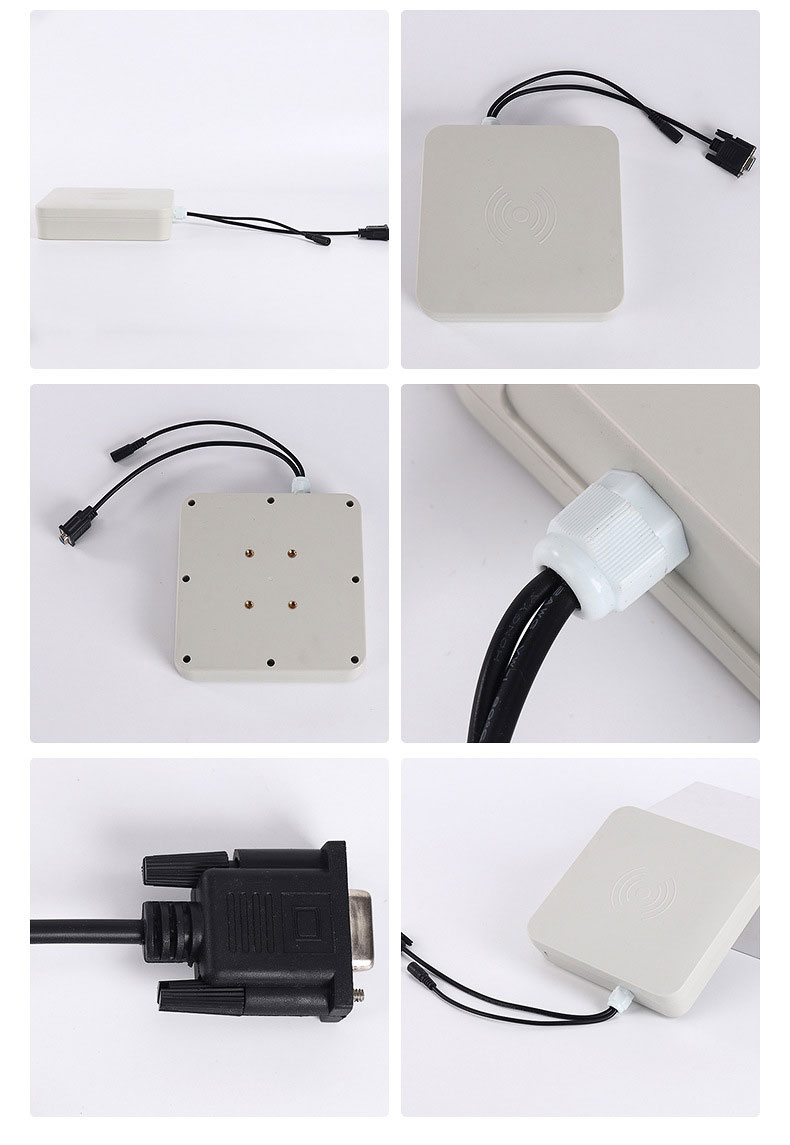 Aktívna čítačka RFID 2,45 GHz RFID 2. Základná stanica 4G Gateway Elektrické vozidlo Komunikácia medzi domácnosťou a školou Čítačka