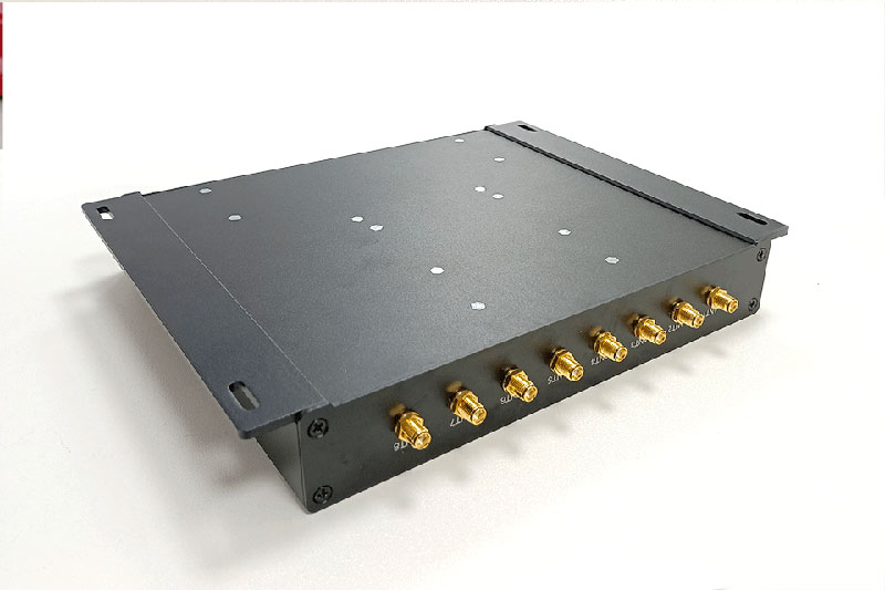 UHF RFID čítačka s viackanálovou delenou vzdialenosťou čítačka kariet pasívna čítačka elektronických štítkov 6