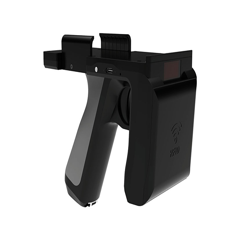 RFID Bluetooth vreckový terminál na zber dát UHF Bluetooth s klipom