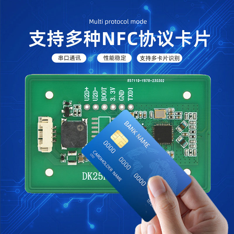 NFC čítanie- záznamová karta riadenie prístupu k modulu čítačka kariet rfid čítačka-zapisovačka sériový port čítačka kariet čítanie-zápis modul inštrukcie vývoj