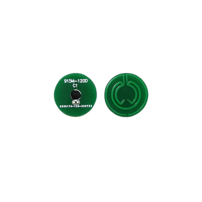 12 mm UHF štítok PCB materiál odolný voči vysokej teplote RFID electronic protokol štítkov ISO/IEC18000-6