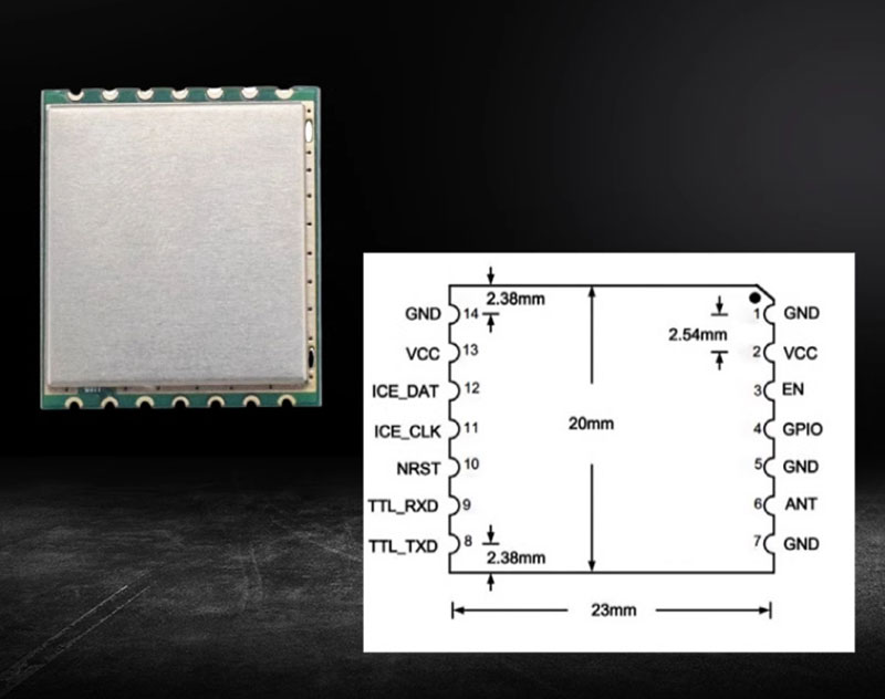 UHF RFID čítací modul Bluetooth WiFi rádiofrekvenčný elektronický štítok čítačka TTL rádiofrekvenčný identifikačný modul 5