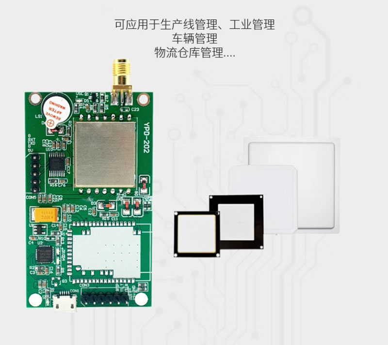 UHF <a href=https://rfid-life.com/RFID-Reader.html target='_blank'>RFID čítačka</a> Bluetooth WiFi rádiofrekvenčná elektronická značka čítačka TTL rádiofrekvenčný identifikačný modul 6