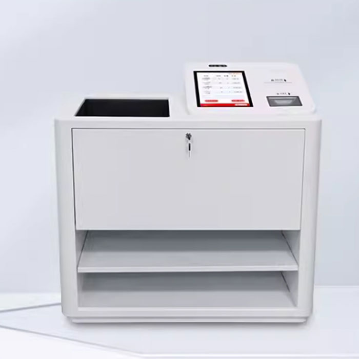 Samoobslužné vybavenie RFID -servis bezpilotný pokladník stolný počítač vracanie kníh všetko v jednom stroji inteligentná knižnica požičiavania odevov a platforma zúčtovania 3