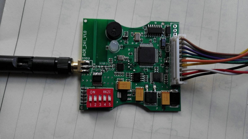 2,4g modul RFID diaľkový čítačka kariet bezdrôtového modulu čítačka modulov aktívny embedded modul