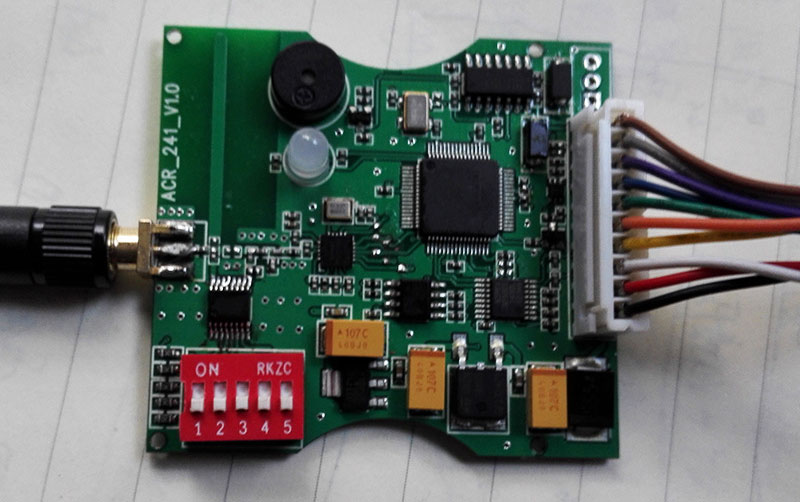 karta diaľkového bezdrôtového modulu 2,4g RFID modulu čítací modul čítačka aktívny embedded modul 2